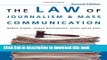 Books The Law Of Journalism And Mass Communication Full Online