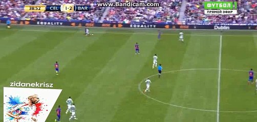 Luis Suarez Amazing Chance - Celtic vs Barcelona - International Champions Cup - 30/07/2016
