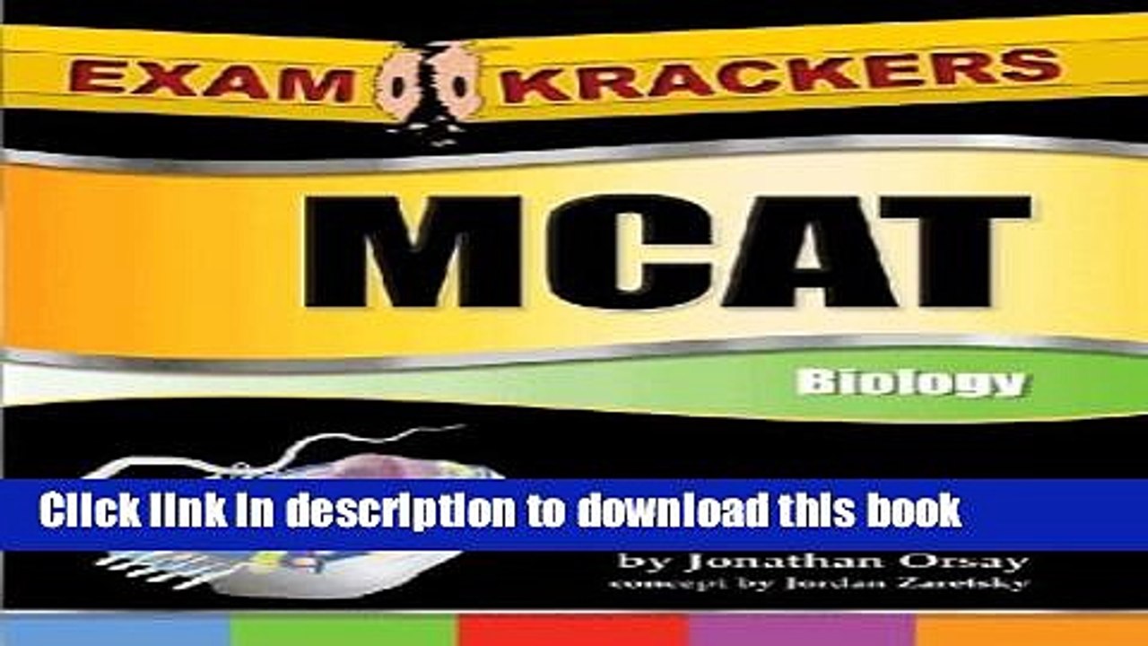 Books Examkrackers MCAT Biology Full Online