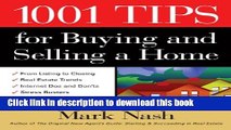 Ebook 1001 Tips for Buying   Selling a Home Full Online