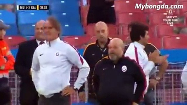 1-2 Bruma Goal HD - Manchester United 1-2 Galatasaray 30.07.2016