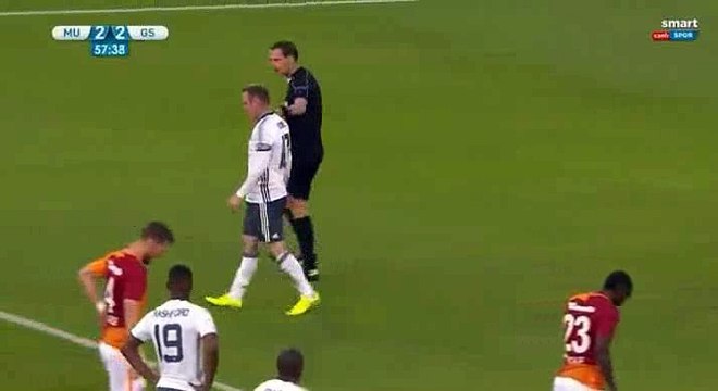 Wayne Rooney Goal - Manchester United 3-2 Galatasaray - 30-07-2016