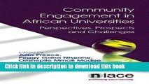 Ebook Community Engagement in African Universities: Perspectives, Prospects and Challenges Full