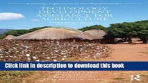 Books Technology Development Assistance for Agriculture: Putting research into use in low income
