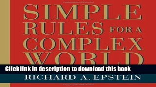 Books Simple Rules for a Complex World Free Online