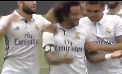 Marcelo Amazing Goal - Real Madrid vs Chelsea 1-0 Int. Champions Cup 2016