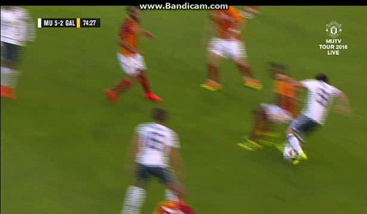 Juan mata goal Manchester United 5 : 2 Galatasaray 30 -07-2016