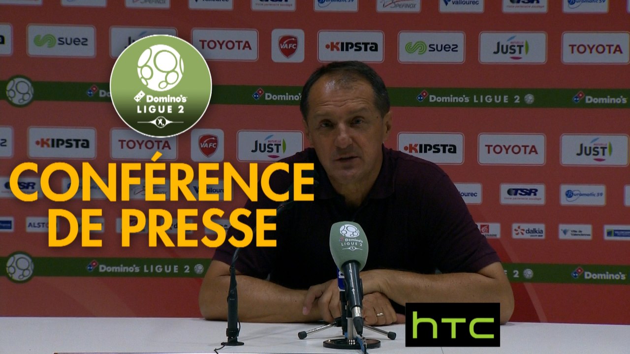 Conférence de presse Valenciennes FC - Clermont Foot (2-0) - 2016/2017