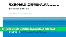 Ebook Dynamic Models of Advertising Competition (International Series in Quantitative Marketing)