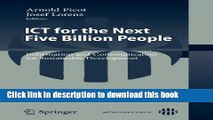 Books ICT for the Next Five Billion People: Information and Communication for Sustainable