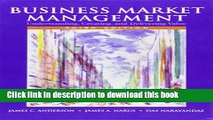 Ebook Business Market Management: Understanding, Creating, and Delivering Value (3rd Edition) Full