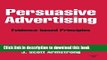 Ebook Persuasive Advertising: Evidence-based Principles Free Online
