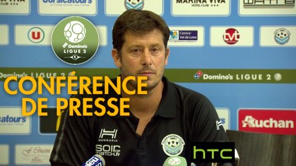 Conférence de presse Tours FC - AC Ajaccio (0-0) - 2016/2017
