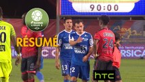 Gazélec FC Ajaccio - Stade Brestois 29 (0-0) - Résumé - (GFCA - BREST) / 2016-17