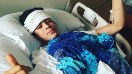 El youtuber Hayes Grier sufre un accidente de tráfico