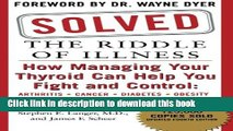 Books Solved: The Riddle of Illness Free Online