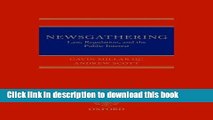 Ebook Newsgathering: Law, Regulation and the Public Interest Full Online