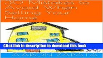 Books 30 Mistakes to Avoid When Selling Your Home Free Online