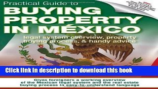 Books Practical Guide to Buying Property in Mexico Full Online