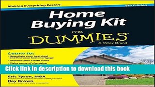 Books Home Buying Kit For Dummies Free Download