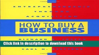 Ebook How To Buy a Business Full Online