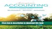 Ebook Horngren s Accounting: The Managerial Chapters Plus MyAccountingLab with Pearson eText --