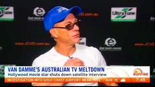 Jean Claude Van Damme Interview ‘What the fuck is going on with Australia’