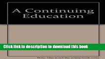 Books A Continuing Education Free Download