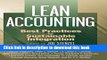 Ebook Lean Accounting: Best Practices for Sustainable Integration Full Online