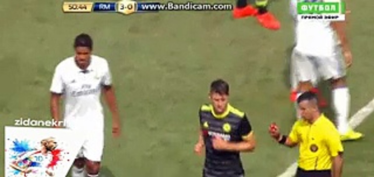 Willian Amazing Free Kick HD - Real Madrid vs Chelsea - International Champions Cup 2016