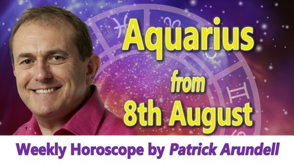 Aquarius Weekly Horoscope from 8th August 2016