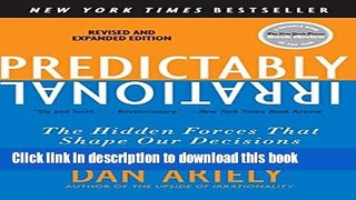 Books Predictably Irrational, Revised and Expanded Edition: The Hidden Forces That Shape Our