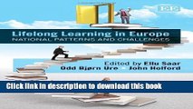 Ebook Lifelong Learning in Europe: National Patterns and Challenges Full Online