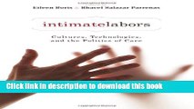 Books Intimate Labors: Cultures, Technologies, and the Politics of Care Full Online
