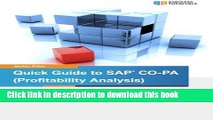 Ebook Quick Guide to SAP CO-PA (Profitability Analysis) Full Online