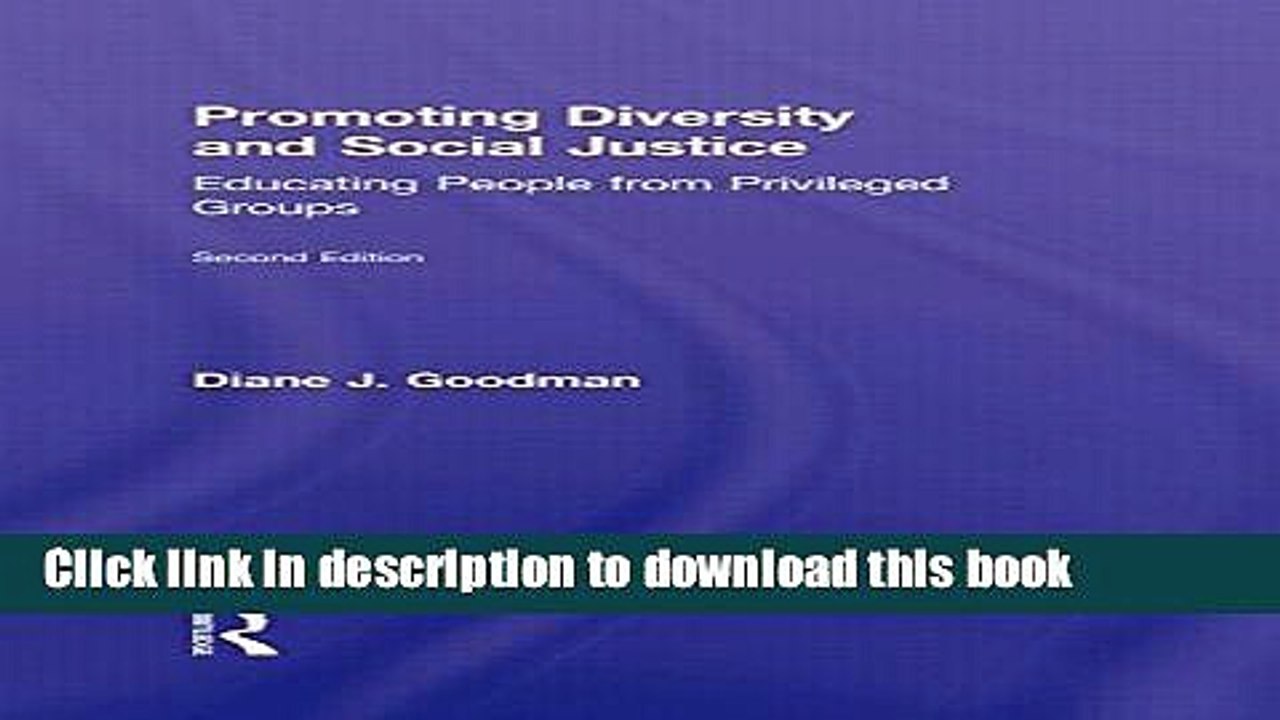 Ebook Promoting Diversity and Social Justice: Educating People from Privileged Groups, Second