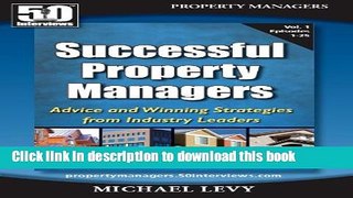 Books Successful Property Managers: Advice and Winning Strategies from Industry Leaders (Vol. 1)