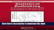 Ebook Statistical Rethinking: A Bayesian Course with Examples in R and Stan Free Online