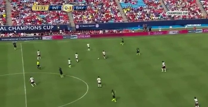 Franck Ribery GOAL - Inter vs Bayern Munich 0 - 2 (Champions Cup) 2016