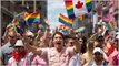 Canadian PM Justin Trudeau joins gay pride march