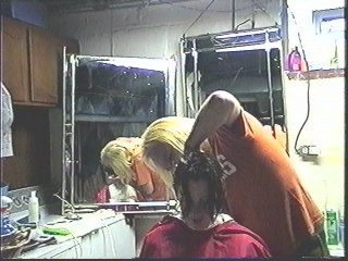 Time for your lather shave girl !