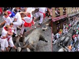 6 injured on day 2 of Spain's bull-running week