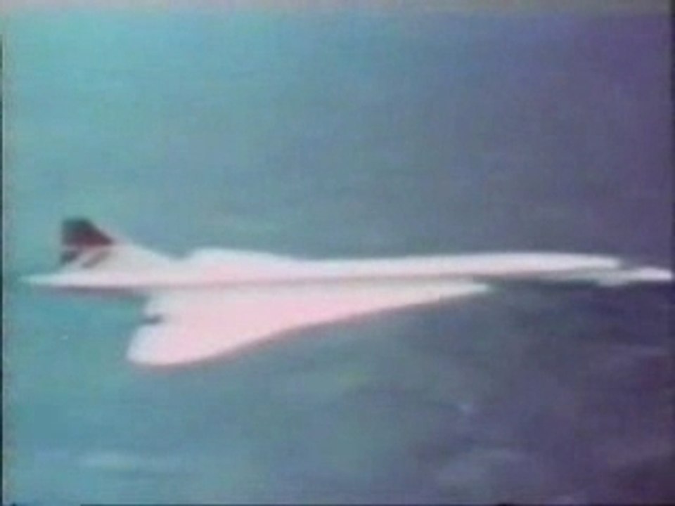 Concorde Passing UFO