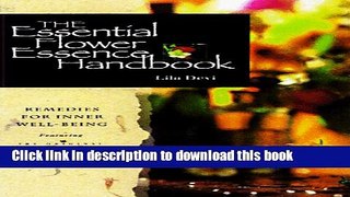 Download The Essential Flower Essence Handbook: Remedies for Inner Well-Being PDF Free