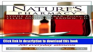 Read Nature s Pharmacy Ebook Free
