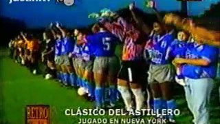 Emelec 1 Barcelona 0 -  (Resumen del Clásico en New York 30 Julio 1992)