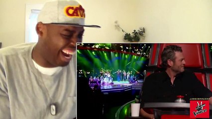 THE FUNNIEST SHIT EVER! THE VOICE SURPRISE BLIND AUDITION R. KELLY REACTION!!!