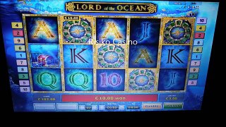Lord of the Ocean Freispielgewinn auf 50 Cent Einsatz Super Gaminator Stargames Novoline