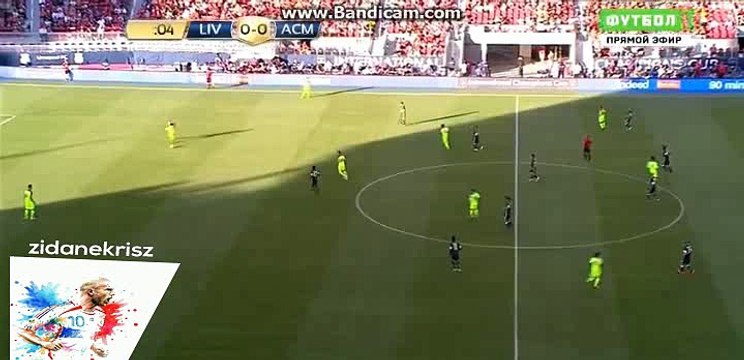 Liverpool 1st Chance - Liverpool vs AC Milan - International Champions Cup - 31/07/2016