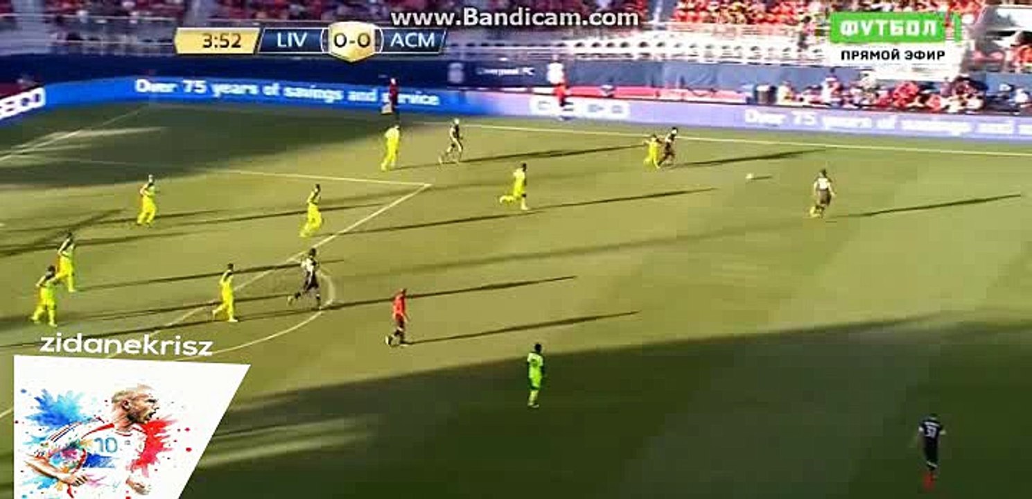 Luis Adriano Fantastic Chance - Liverpool vs AC Milan - International Champions Cup - 31/07/2016